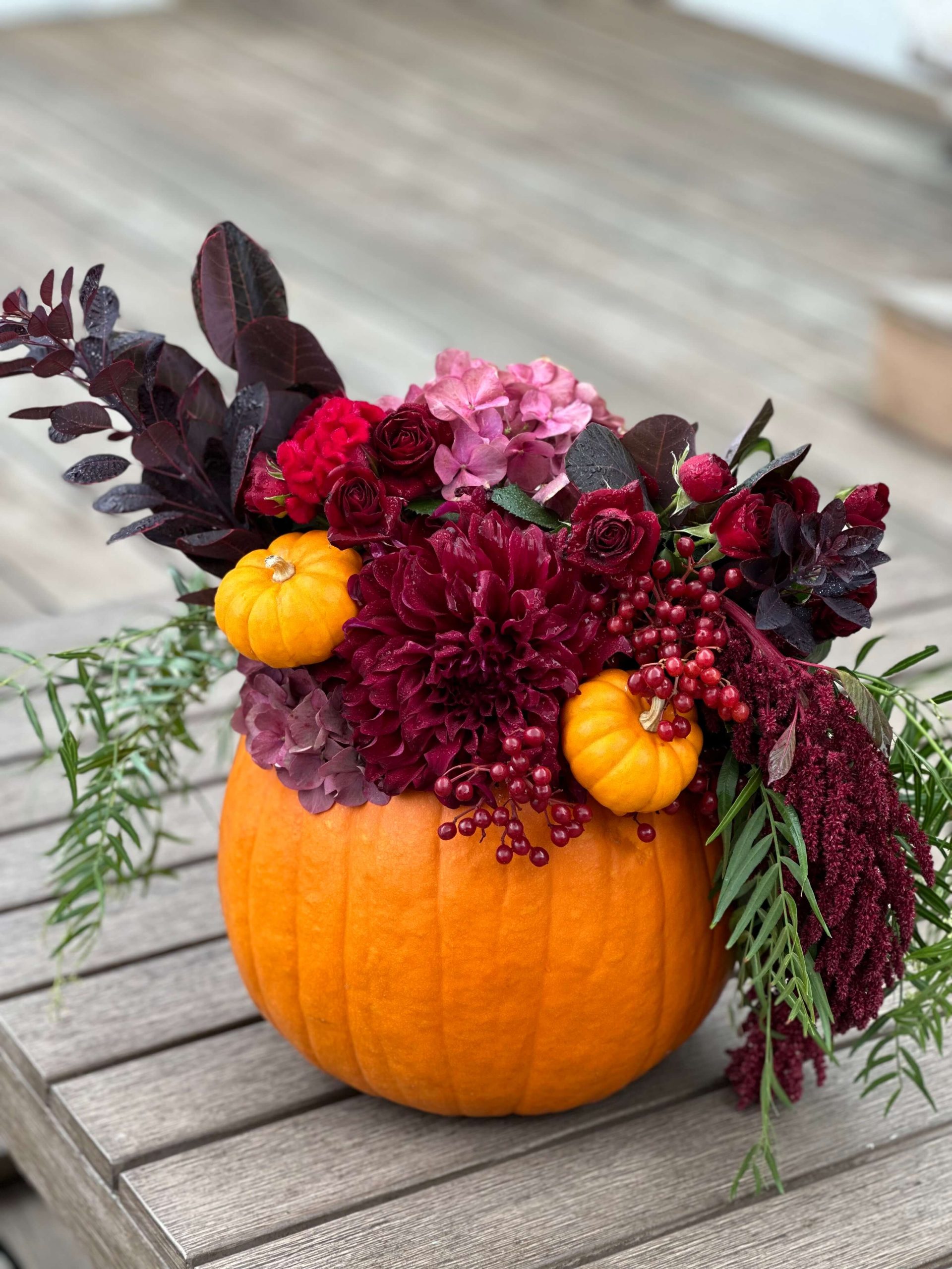 THE BLOOMING PUMPKIN